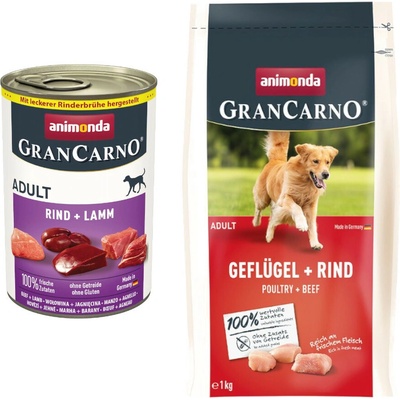 Animonda GranCarno Original Adult hovězí a Lamb 6 x 400 g