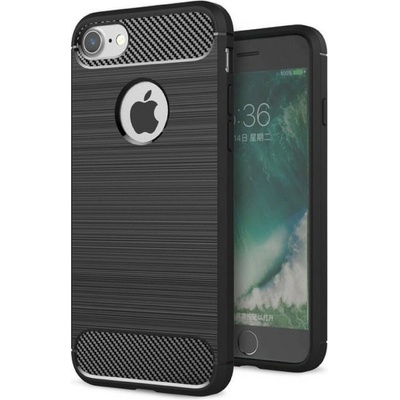 Púzdro Carbon gumené Apple iPhone 6 / 6S 4,7" čierne