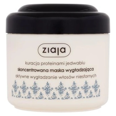 Ziaja Silk Proteins Concentrated Smoothing Hair Mask изглаждаща маска за коса с копринени протеини 200 ml за жени