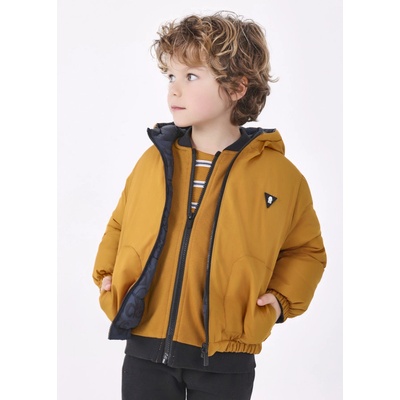 MAYORAL Яке с две лица в цвят охра за момче Майорал
