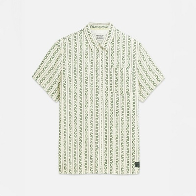 Scotch & Soda Printed Linen košel'a krátky rukáv