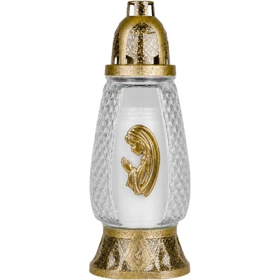 Kahanec Grave, sklo, Mária, 30 h, 100 g, 29 cm, na hrob