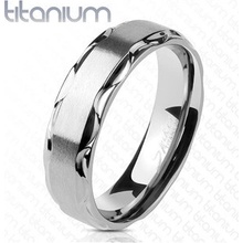 Spikes USA Snubní prsten titan TT1045 6