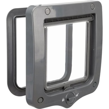 TRIXIE 2-Way Flap Door 20x22 cm grey 44202