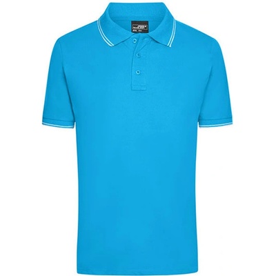 James Nicholson pánská polokošile JN986 Turquoise