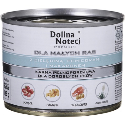 Dolina Noteci Premium teľacie rajčiny a cestovina 185 g
