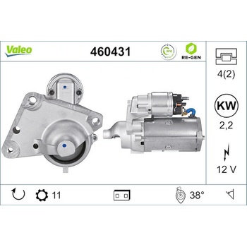 Startér VALEO 460431