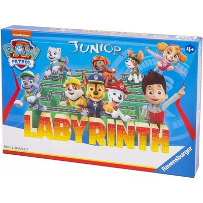 Ravensburger Пес патрул: Лабиринт Джуниър настолна игра - на унгарски език (54402)
