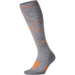 STOX Energy Socks Дамски мериносови чорапи STOX Energy Socks Women's Hiking Merino Socks - Mid Grey / Orange - размер 38-40 (EU) (207-2118-0312)