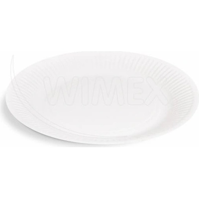 WIMEX s.r.o. Papierový tanier PAP Recy biely Ø23cm