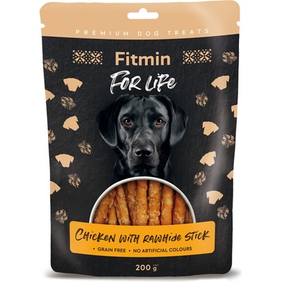 Fitmin For Life Kura na byvolej tyčke pamlsok pre psov 200 g