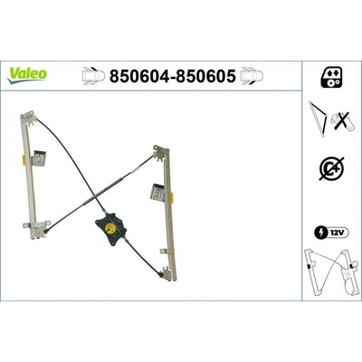 Zvedací zařízení oken VALEO 850605