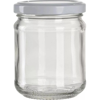 Gastro Zaváracie poháre biele skrutkovacie viečko 6 ks x 390ml