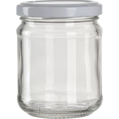 Gastro Zaváracie poháre biele skrutkovacie viečko 6 ks x 390ml