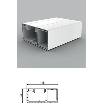 KOPOS Pvc кабелен канал pk 120х55мм (0107430001)