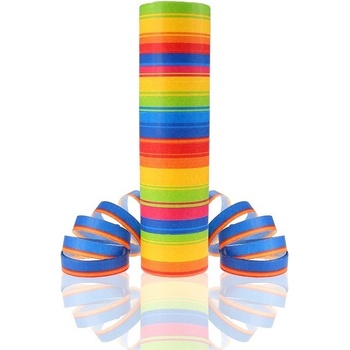 Serpentíny papierové prúžkované 4m
