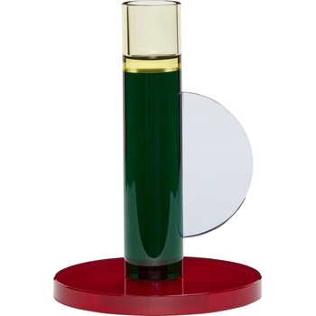 Hübsch Свещник за класическа свещ Astro 14 см зелен (991418)