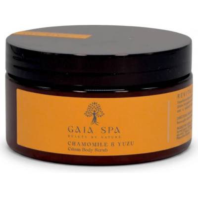 Gaia Spa telový peeling kamilka a yuzu 200 ml