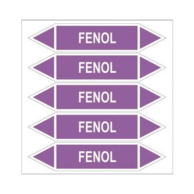 Značení potrubí, fenol PZGL 007261