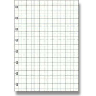 Filofax čtverečkovaný papír náplň zápisníků A5 Notebook – Zboží Dáma