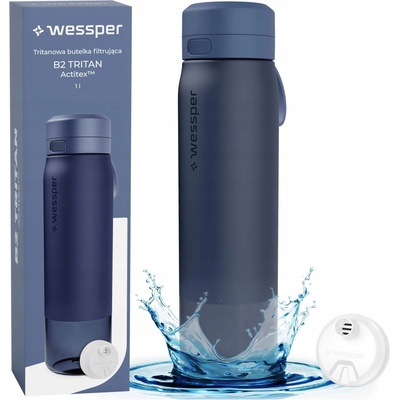 Wessper B2 TRITAN ActitexTM 1000 ml modrá