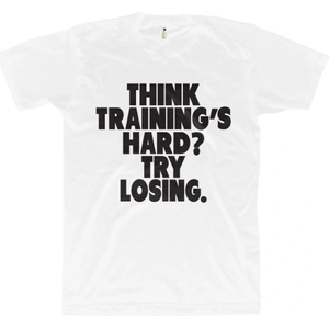 Gorilla. bg Think Training's Hard? Try Losing. | White S