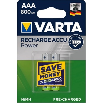 VARTA 56703 - 2 бр. акумулаторна батерия ACCU AAA NiMH/800mAh/1, 2V (VA0028)