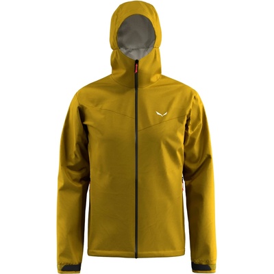 Salewa Мъжко водоустойчиво яке Salewa Puez Aqua 4 PowerTex 2.5L Jacket Waterproof jacket - Olive Oil / 0910 - размер 46 (EU) (002-2671-1311)