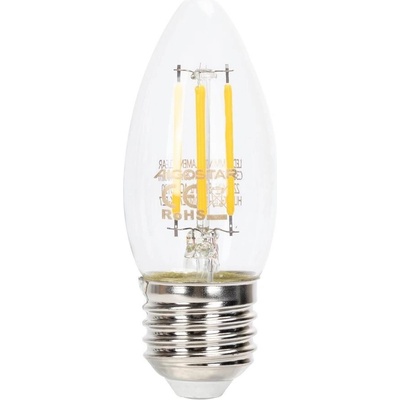 Aigostar B.V. LED Stmievateľná žiarovka FILAMENT C35 E27/4W/230V 2700K AI1700