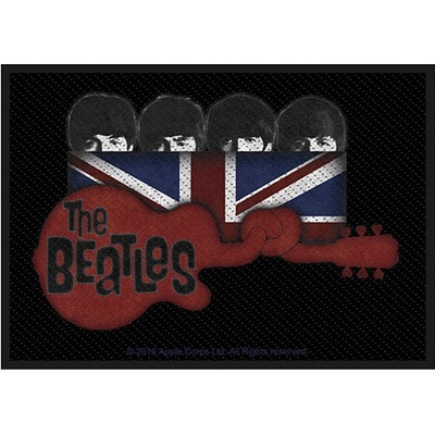 Nažehlovačka The Beatles - Guitar & Union Jack