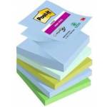 Post-it 3M Adhesive Block POST-IT® Super sticky Z-Notes (R330-5SS-OAS), 76x76mm, 5x90 cards
