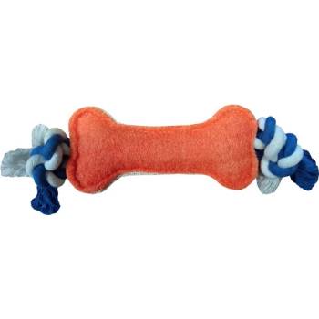 Pet Interest Играчка за куче PET INTEREST Natural Loofah Puppy Toy Bone with Rope (4208)