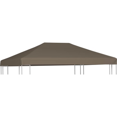 OMAXI 728308 Střecha na altán 310 g/m² 3 x 3 m barva taupe