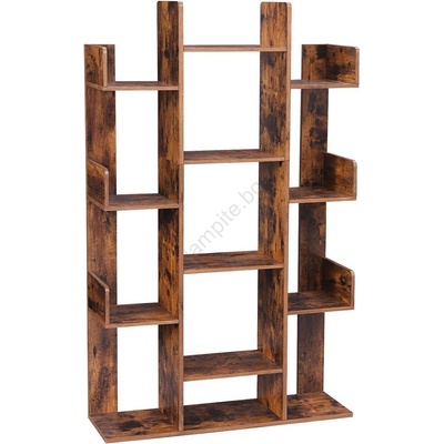 Euziel Етажерка navaro в кафяво (ez0237)