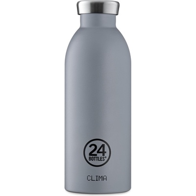 24Bottles Термобутилка Clima Basic 500 мл тъмносива (000546)