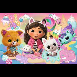 Trefl Puzzle - 24 Maxi - Gabbys Cat World - Trefl 14381