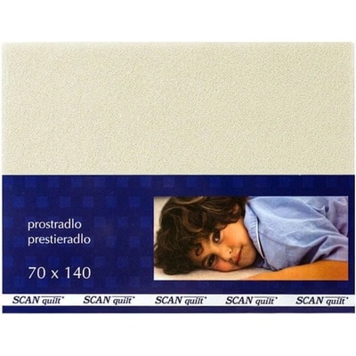 Scanquilt plachta froté smotanová 70x140