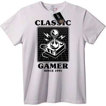 NOONEBRAND Тениска Класически Геймър - 2XL, Black