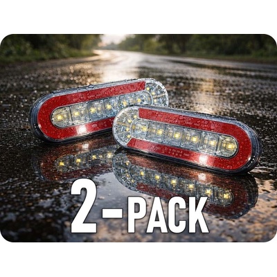 TruckLED ZADNÉ SVETLO, DYNAMICKÁ SMEROVKA 12/24V/2-PACK! [L1873]