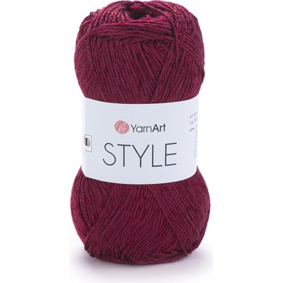 Yarn Art příze Style 676 vínová