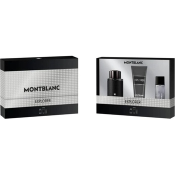 Mont Blanc Explorer Подаръчен комплект за мъже Размер EDP 100 ml + EDP 15 ml + 100 ml душ гел