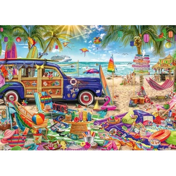 Schmidt Spiele - Puzzle A Sunny Break at the Seaside - 1 000 piese