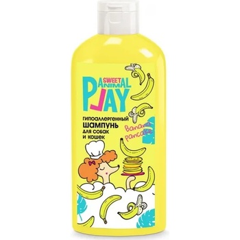 Image 1 of Екопром Animal Play Sweet Shampoo Banana Pancake Хипоалергенен шампоан за кучета и котки, 300 мл - Русия, AP05-00970