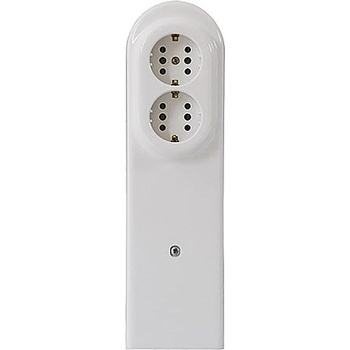 Image 1 of КОНТАКТ ПАНЕЛЕН ДВОЕН ТЕХНИЛ БЯЛ