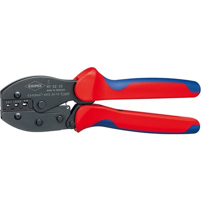 KNIPEX Kleště lisovací (krimpovací) preciforce pro konektory (4,8 + 6,3mm), knipex 975235