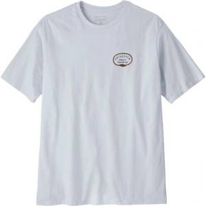 Patagonia M's Clean Climb Roots Responsibili-Tee Размер: XL / Цвят: бял