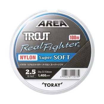 Toray Trout Area Real Fighter Nylon SOFT 100m 0,09mm