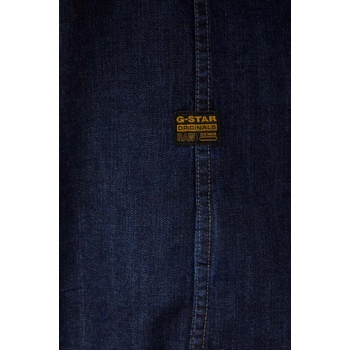 G-Star RAW Дънкова риза G-Star мъжка в тъмносиньо с кройка по тялото с класическа яка (D23616.D252)