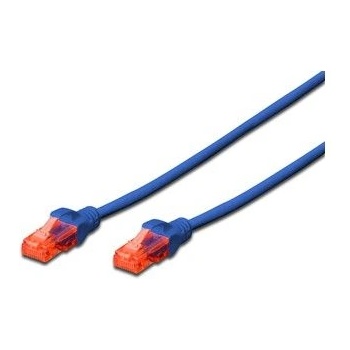 DIGITUS By ASSMANN Пач кабел Assmann UTP 1m Cat. 6 Син