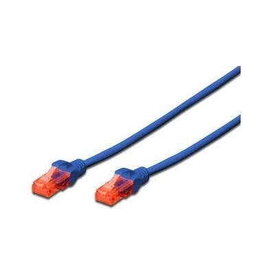 DIGITUS By ASSMANN Пач кабел Assmann UTP 1m Cat. 6 Син